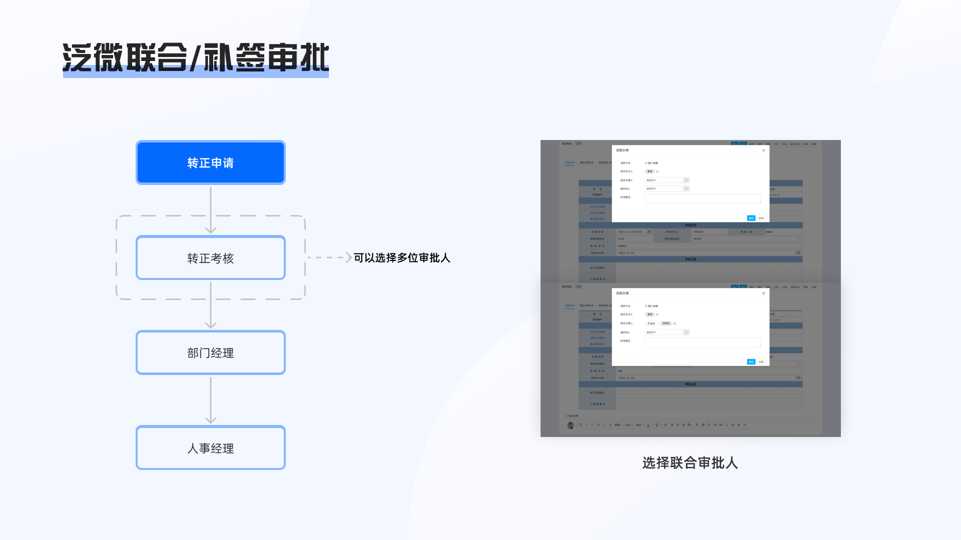 对比：蓝凌/泛微审批流程竞品分析